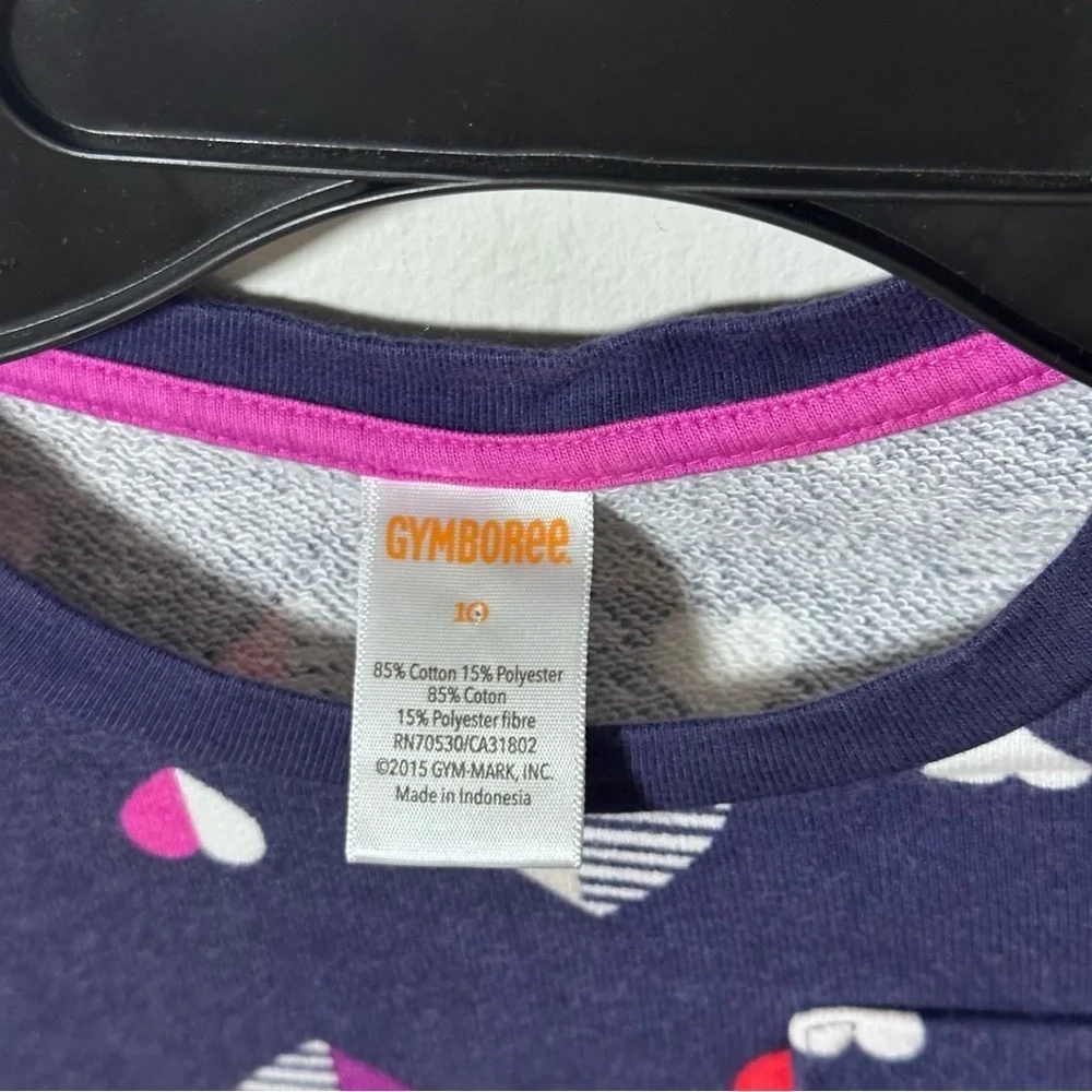Gymboree Kids‎ girls Heart sweater Dress size 10